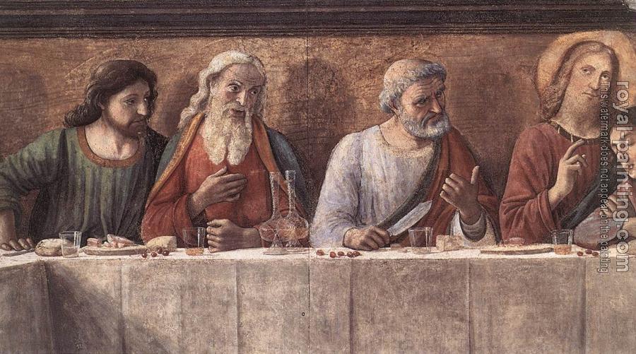 Domenico Ghirlandaio : Last Supper 2 detail III